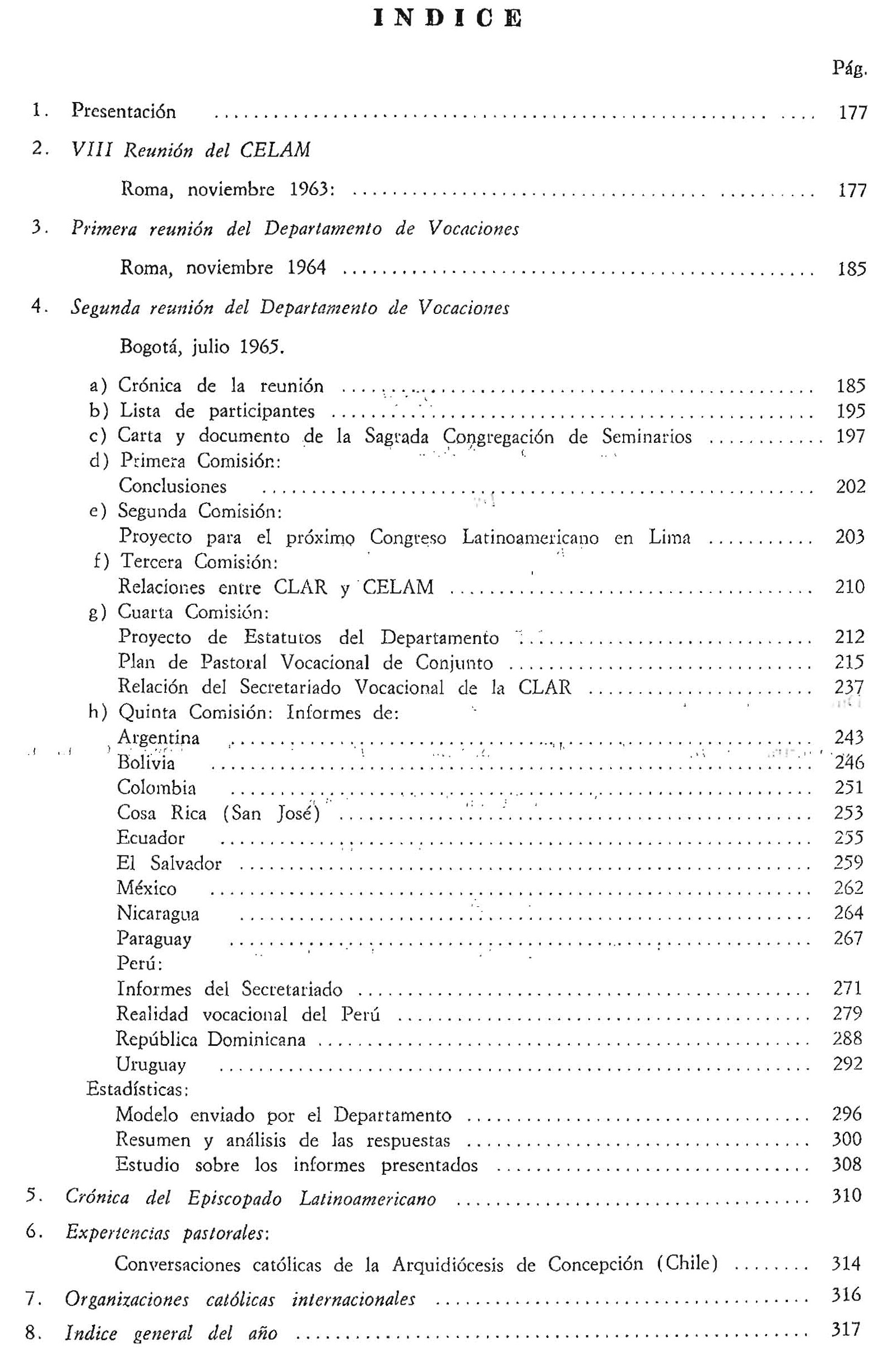 Tabla de Contenido